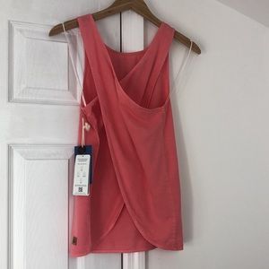 NWT TenTree Harbour cross back Tank in  Pink